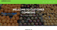 Desktop Screenshot of customercommons.org